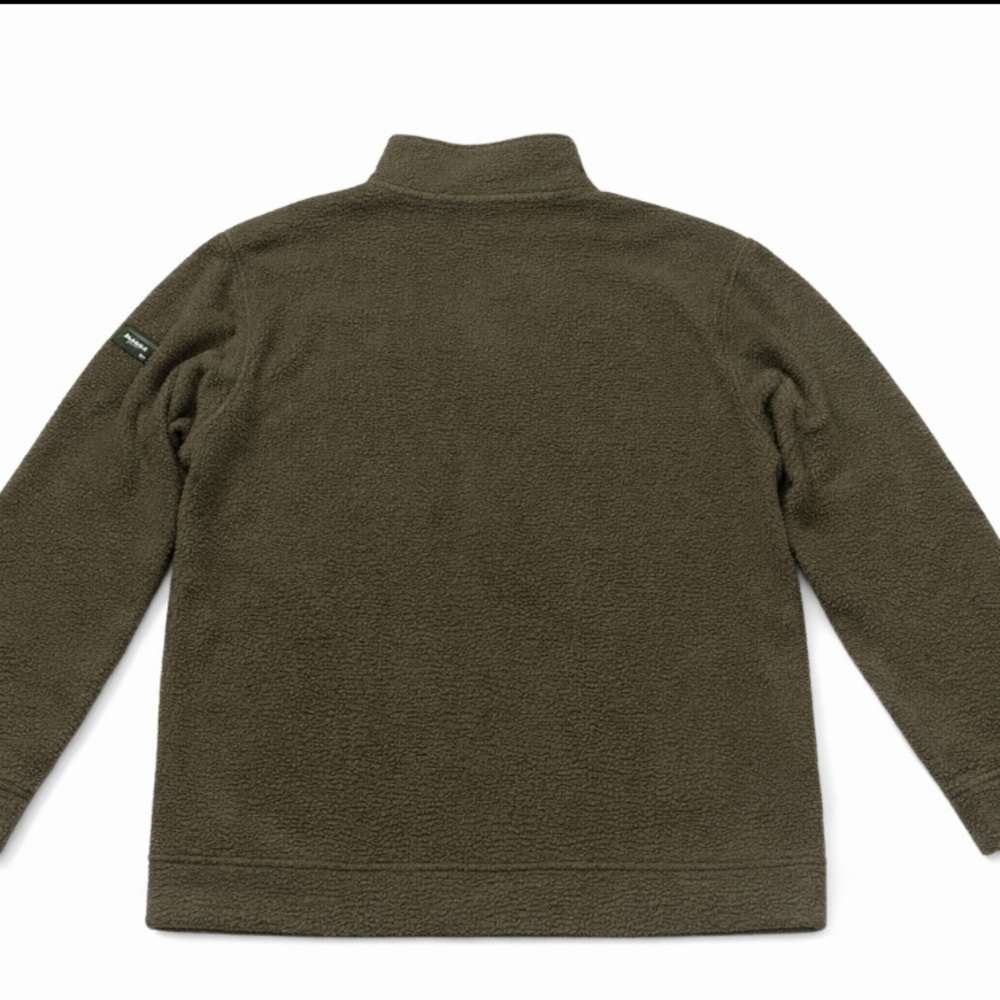 Orvis Olive Green Fleece Full Zip Jacket — Size Large NWT - Picture 6 of 8